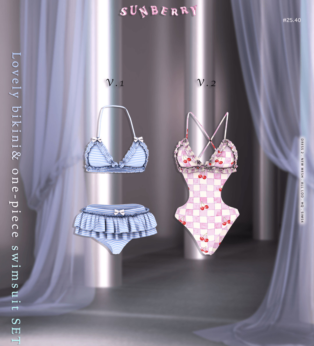 Скриншот мода Купальники Lovely bikini